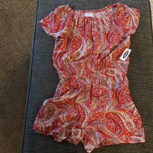 Girls Light Weight Old Navy Shorts Romper